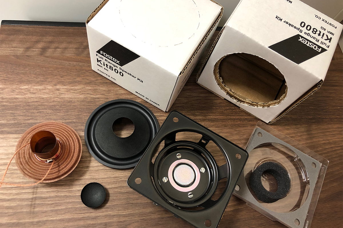 フォステクスのスピーカー工作イベント大阪で再び。製作したスピーカー