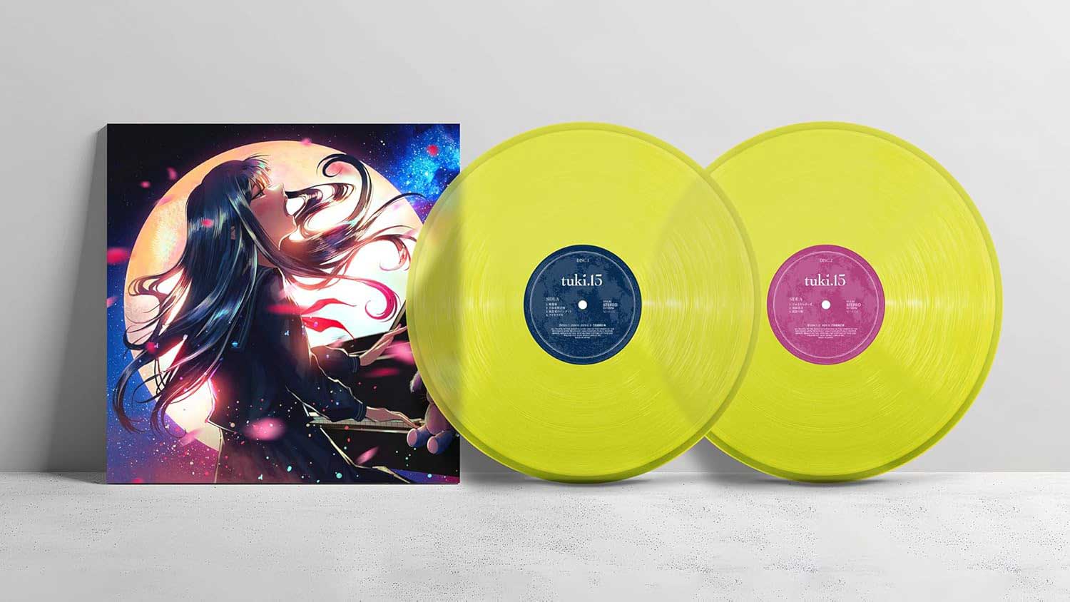 【超美品】Dry&heavy 幻のファーストアルバム　レコード 晩餐歌」tuki.の1stアルバムがレコードに。Amazon、楽天で予約受付中