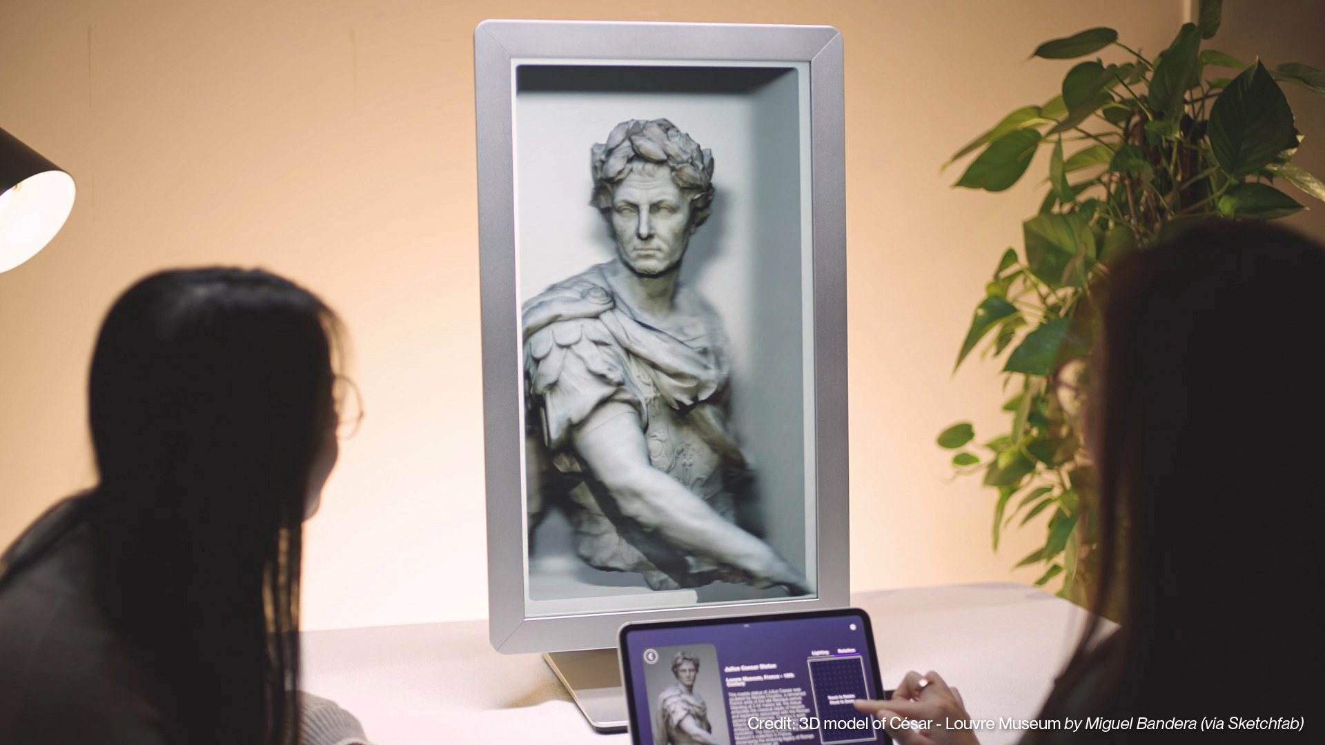 Looking Glass 3Dディスプレイ 本体と付属品 Looking Glass 3Dディスプレイ 本体と付属品