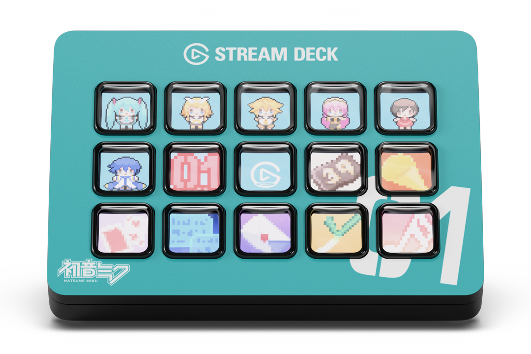 Elgato Stream Deck MK.2 初音ミク マジカルミライ 初音ミクデザインの「Stream Deck」登場。「マジカルミライ2025