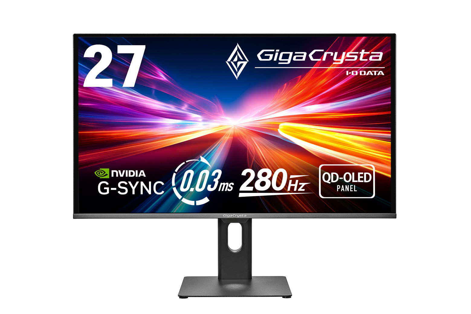 アイ・オー初の有機ELゲーミングモニター。27型WQHDで280Hz対応