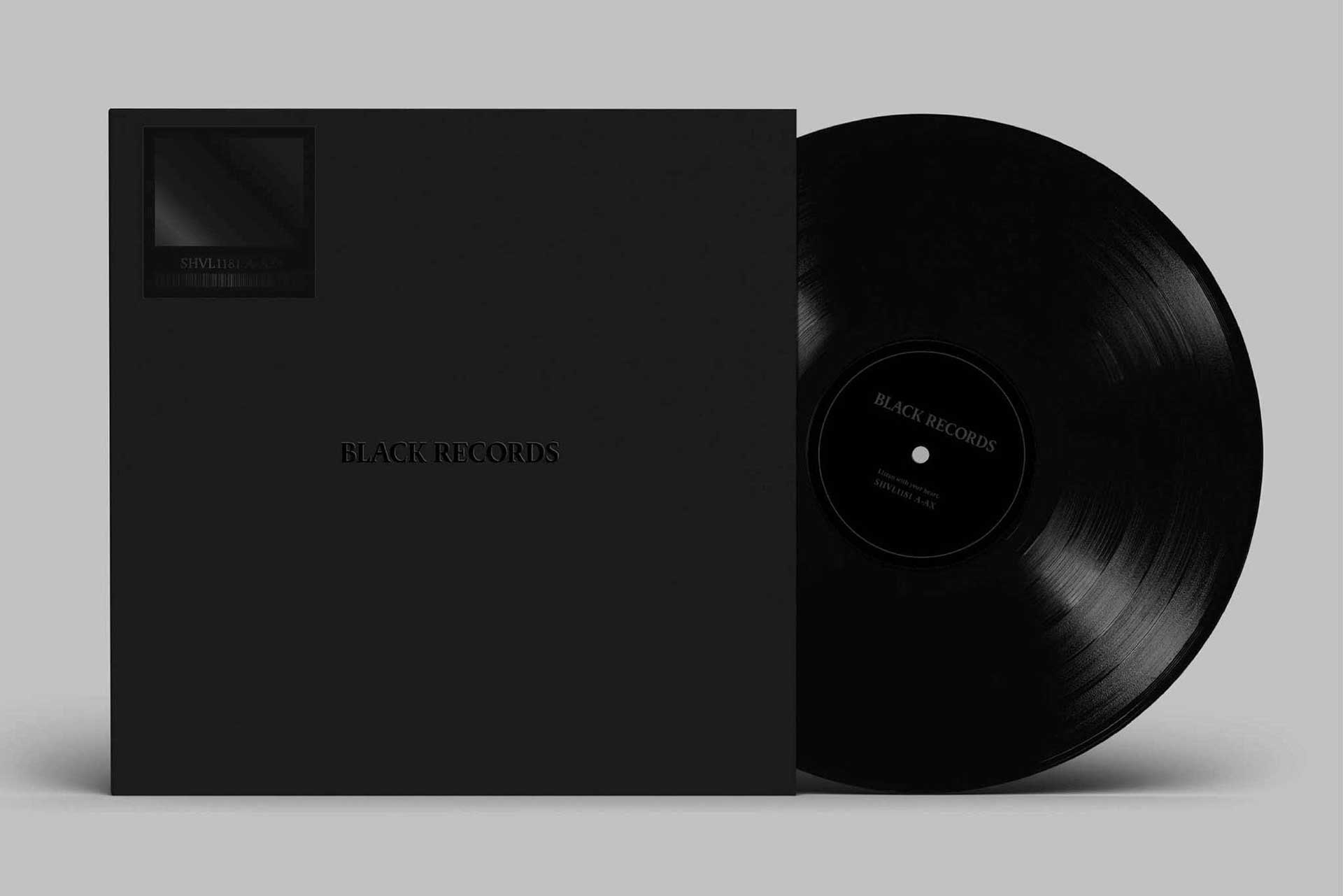 カバーアートが黒塗りの体験型レコードショップ、渋谷に登場 - AV Watch