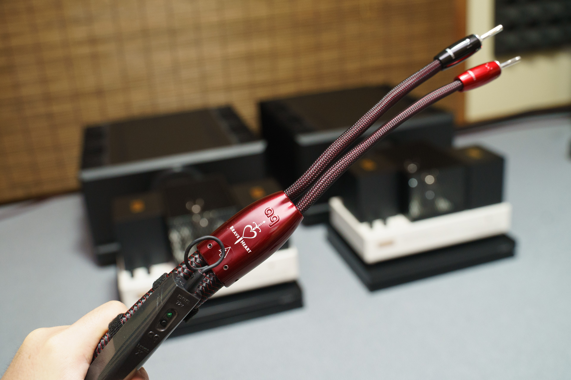 AudioQuest Brave Heart スピーカーケーブル 3m audioquest/スピーカー