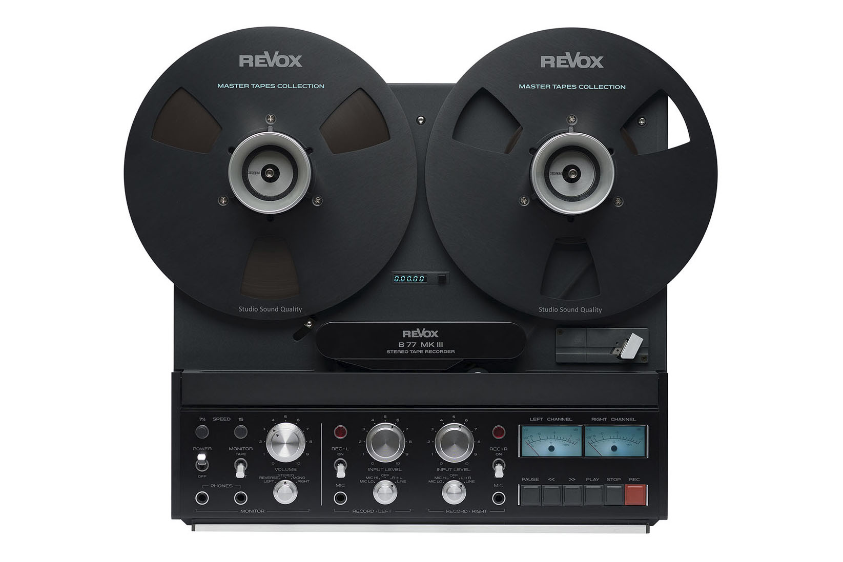 オープンリールテープレコーダー オープンリール名機、復活。REVOX、自社開発モータとヘッド搭載「B77