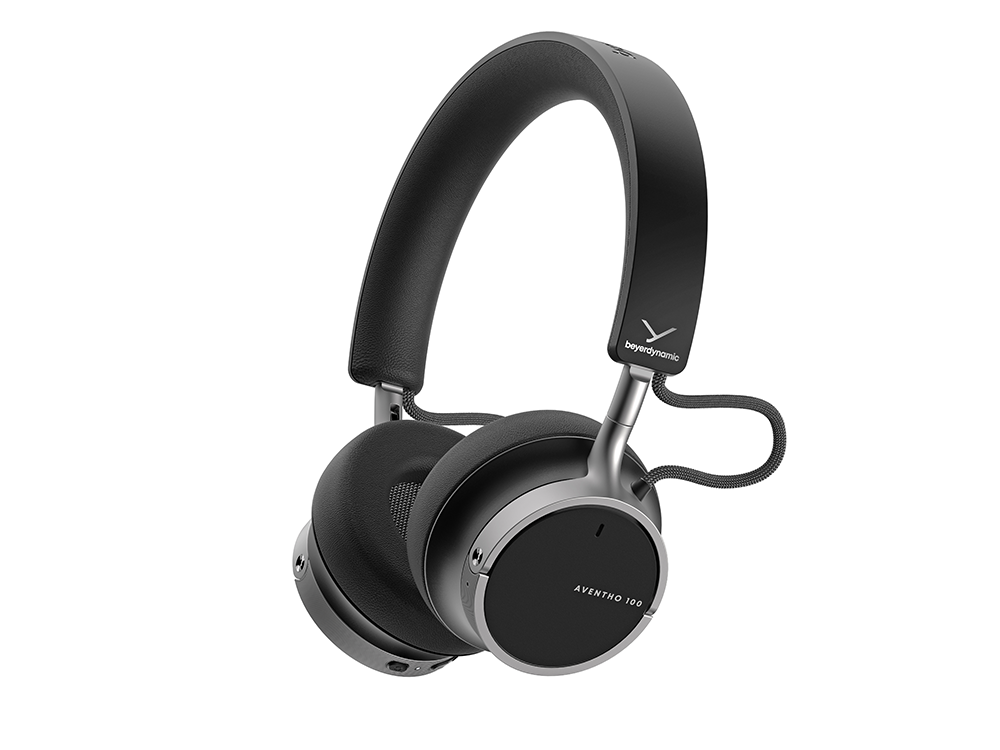beyerdynamic、ANC搭載ヘッドフォン「AVENTHO 100」。約220gで