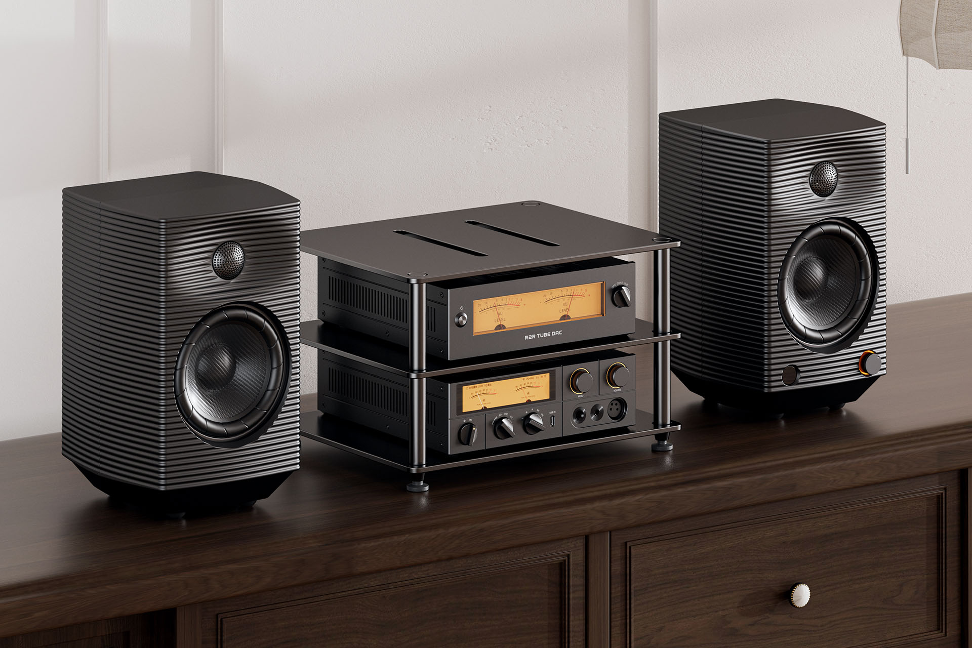 FIIO、XLR搭載、Bluetooth接続もできるアルミ鋳造筐体アクティブ