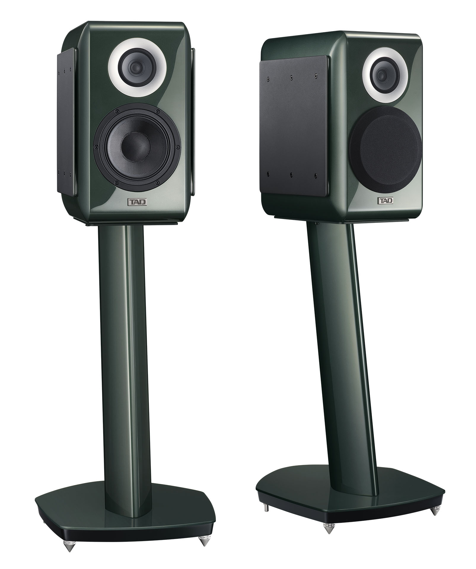 TAD、“リュクスグリーン”仕上げのブックシェルフ + スタンドセット「TAD-ME1TX-G Special Set」50セット限定