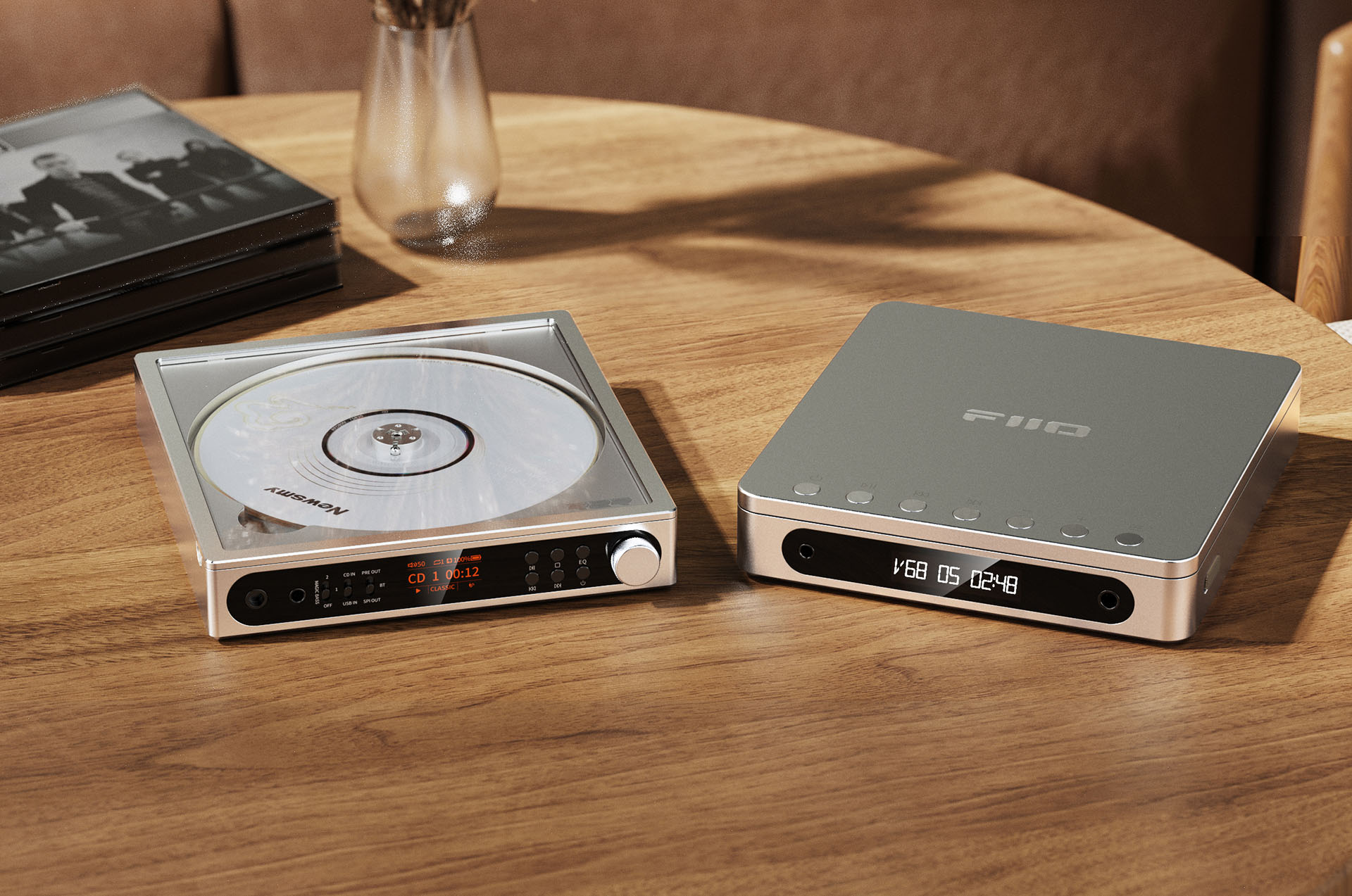 FIIO、 R2R DACとUSB DAC機能も搭載したポータブルCDプレーヤー「DM15 R2R」 - AV Watch