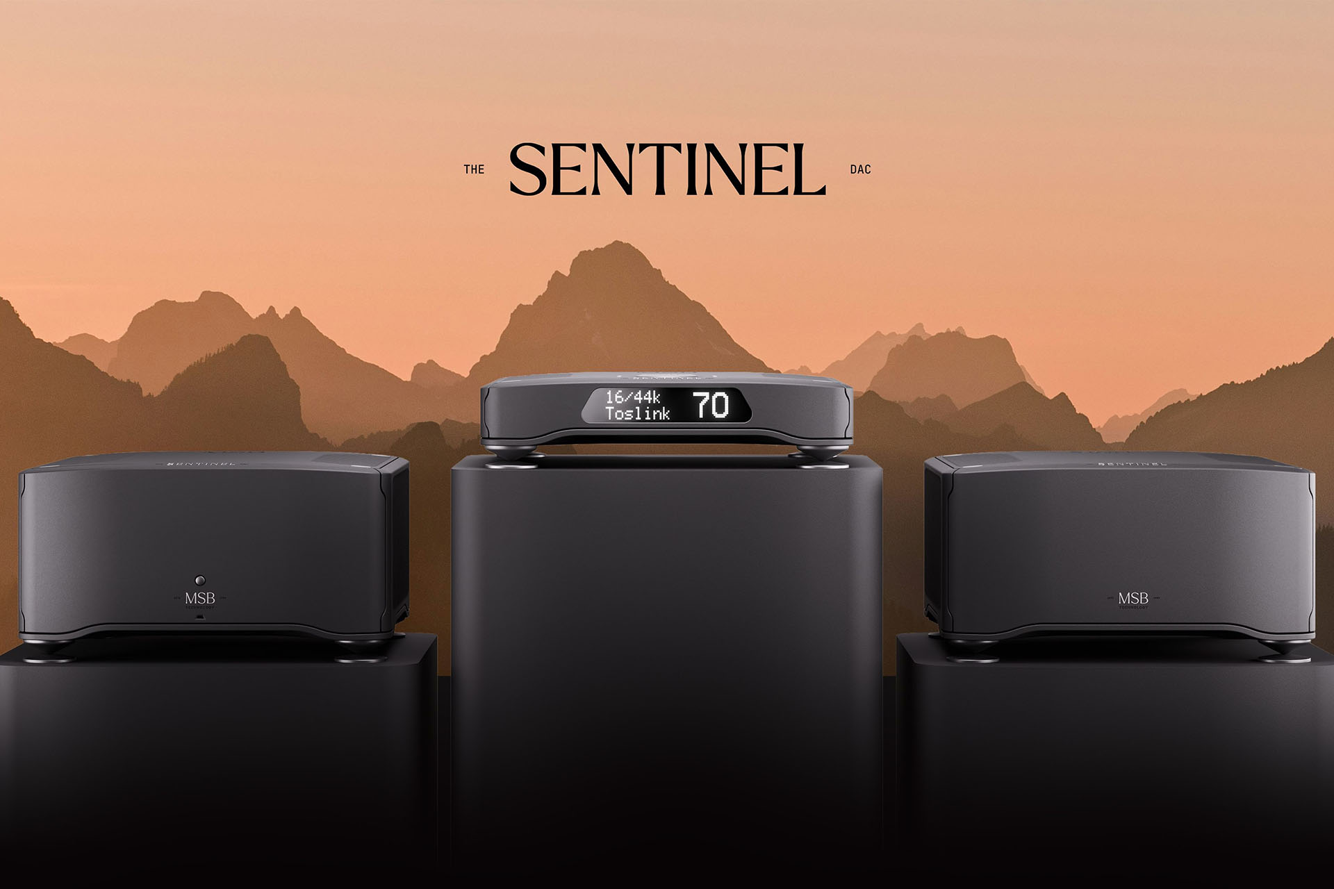 MSB、6680万円の超弩級DAC「The SENTINEL DAC」。3筐体構成、手造り受注生産