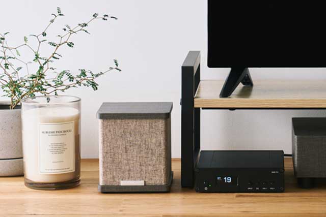 SOUND WARRIOR、リボンツイータ搭載で同軸2ウェイのキューブ型スピーカー