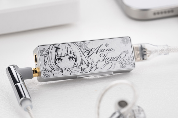 TANCHJIM公式キャラデザインのポータブルDAC「SPACE PRO【浅野てんき】モデル」