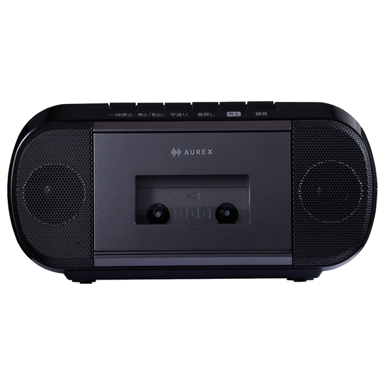 東芝AUREX、密閉型高磁力スピーカー搭載のCDラジカセ