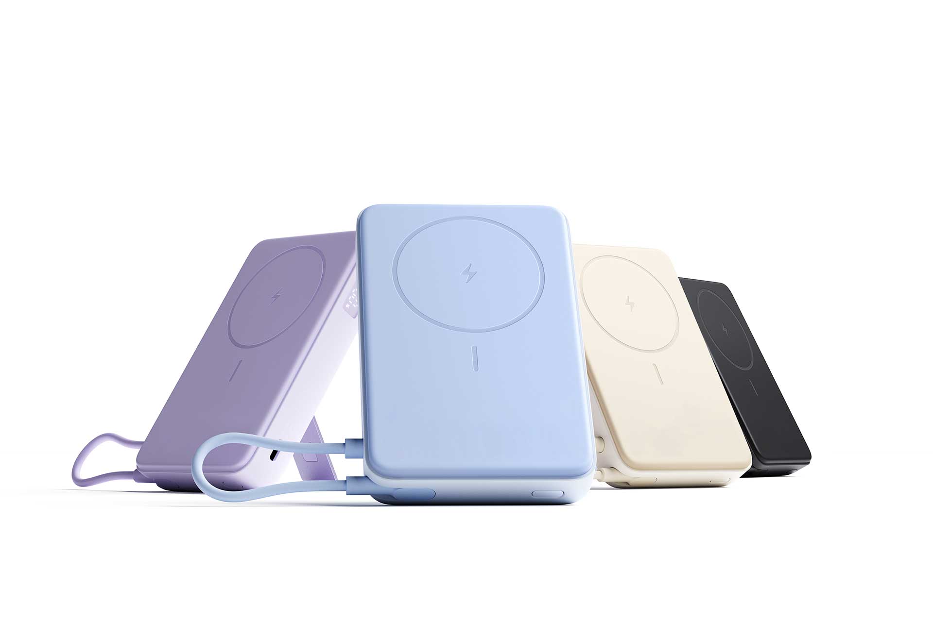 シャオミ、スタンド＆ケーブル一体型モバイルバッテリー。期間限定4280