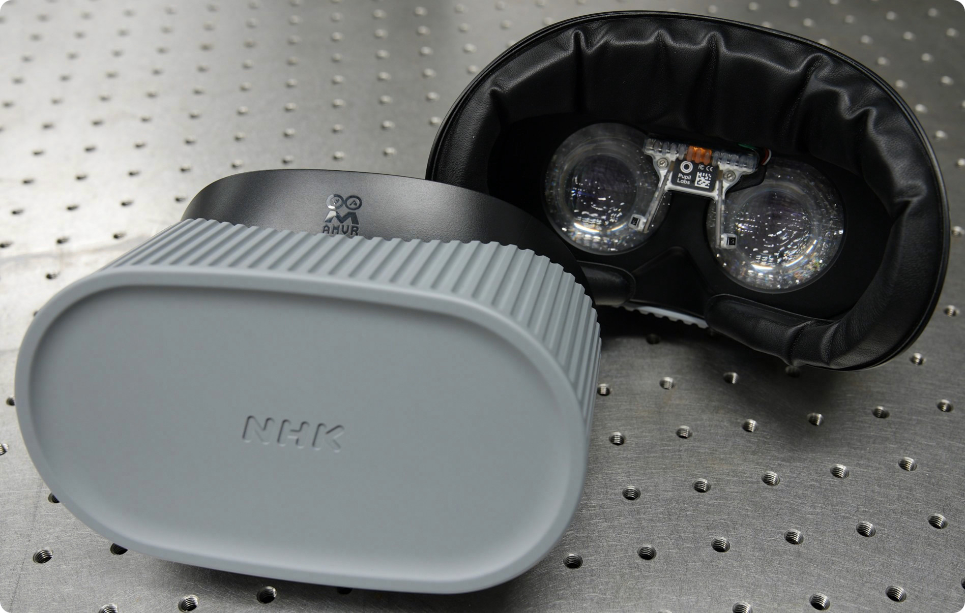 NHK“自然で疲れにくい”3D表示ライトフィールドHMD開発。28日からの技研公開で展示