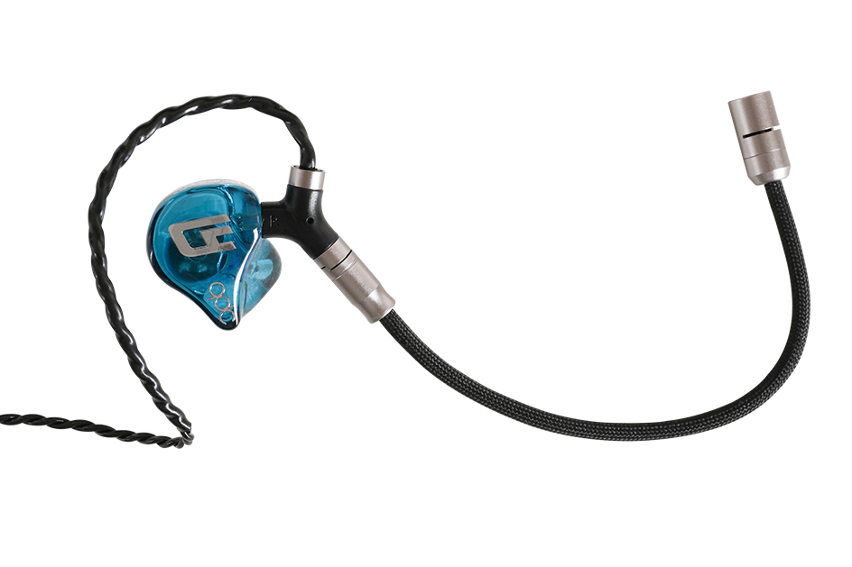 qdc、シリーズ初のゲーミング・カスタムIEM「DEBUT-CG」。着脱式ブームマイク付属