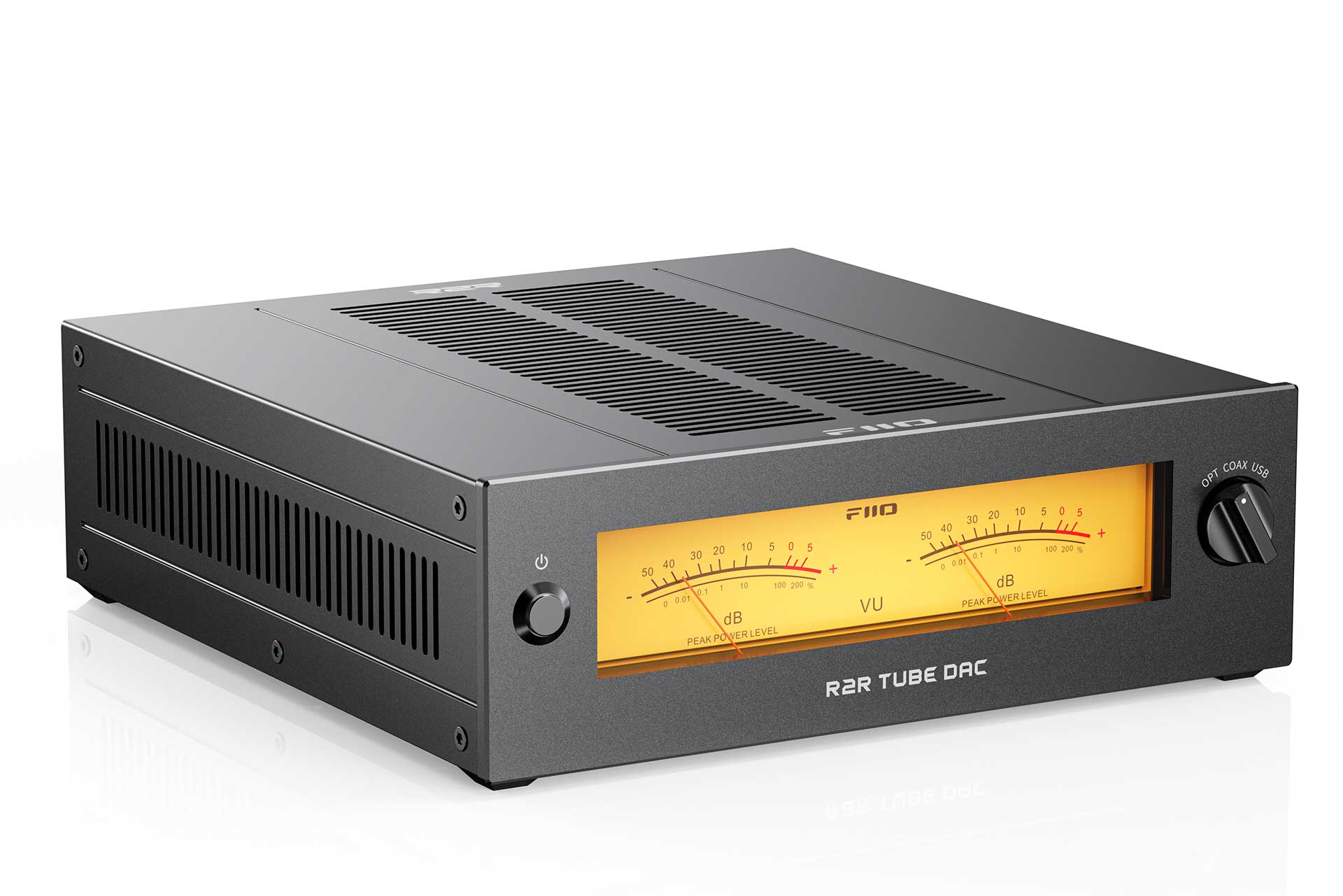 FIIO、独自のフルバランスR2R DAC×真空管のデスクトップD/Aコンバータ