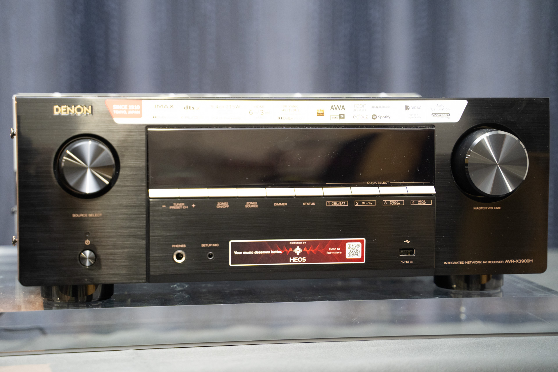 デノン、新DACやワイヤレスサラウンド対応AVアンプ「AVR-X3900H/X2900H」。スピーカーを遊ばせない機能も