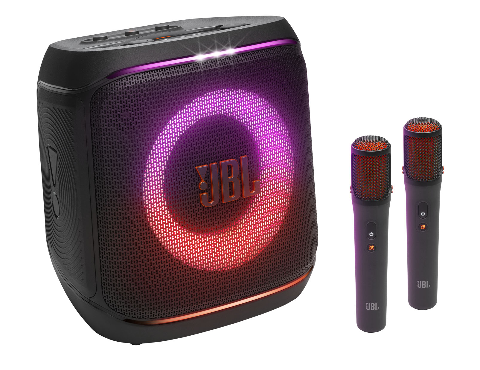 JBL、AIでボーカル消してカラオケできるスピーカー「PartyBox Encore 2 Plus」。マイク2本付き