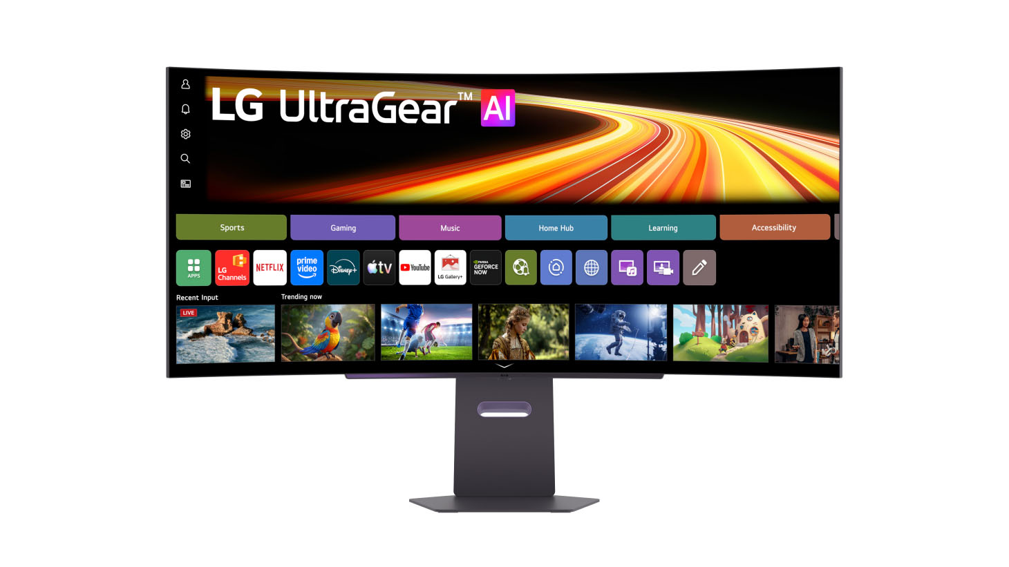 LG、マイクロレンズアレイ採用有機ELゲーミングモニタ3機種。34～44.5型、AIやwebOS搭載