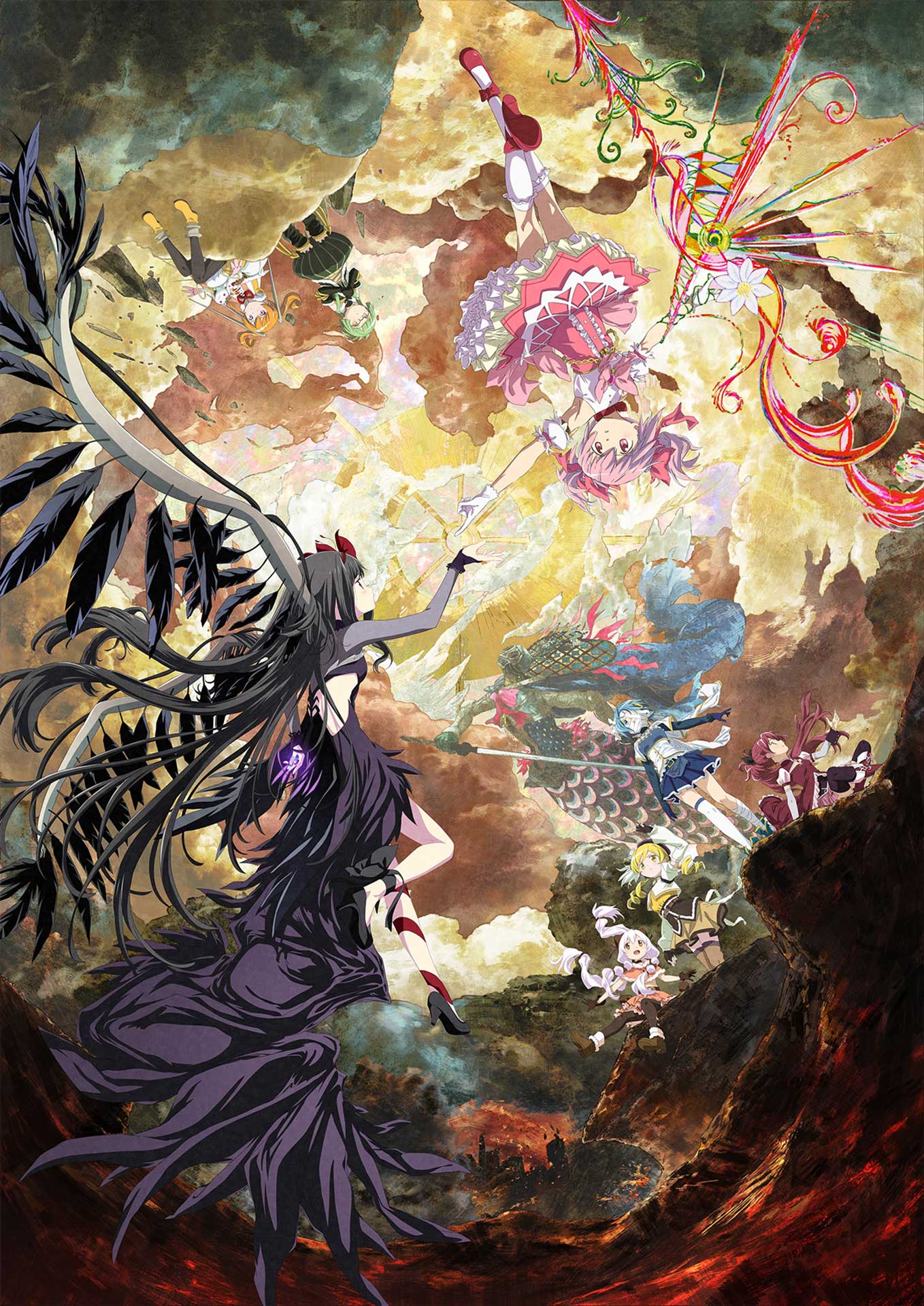 劇場版 魔法少女まどか☆マギカ〈ワルプルギスの廻天〉」本予告。主題