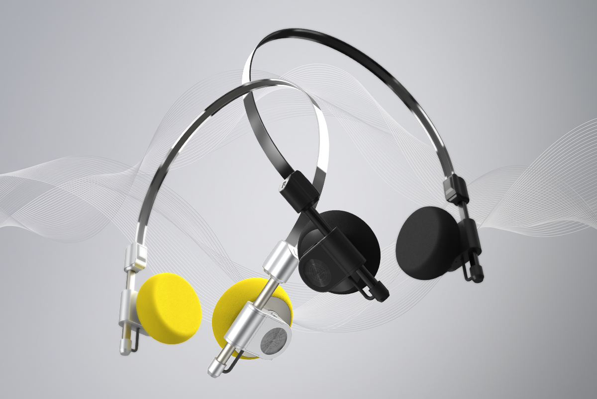約60gの軽量Bluetoothヘッドフォン。特許DRDドライバー搭載で有線使用も