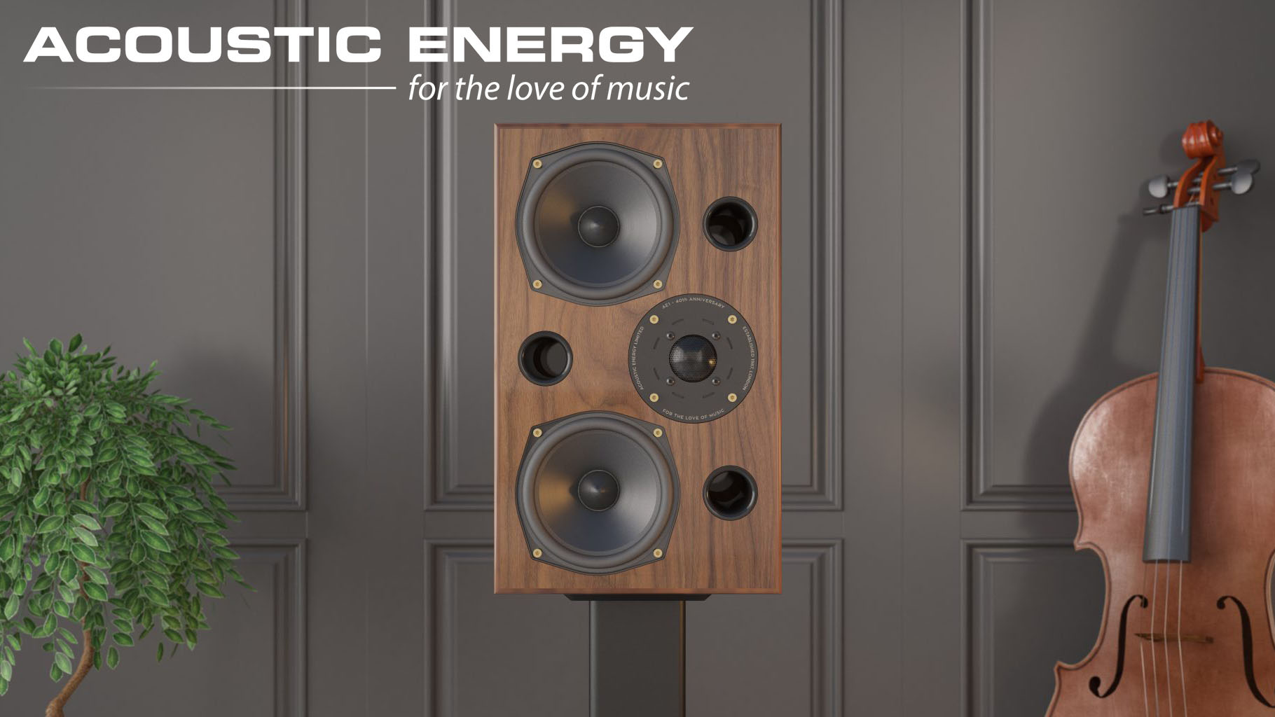 英Acoustic Energy「AE2」の40周年記念モデル。数量限定で発売開始