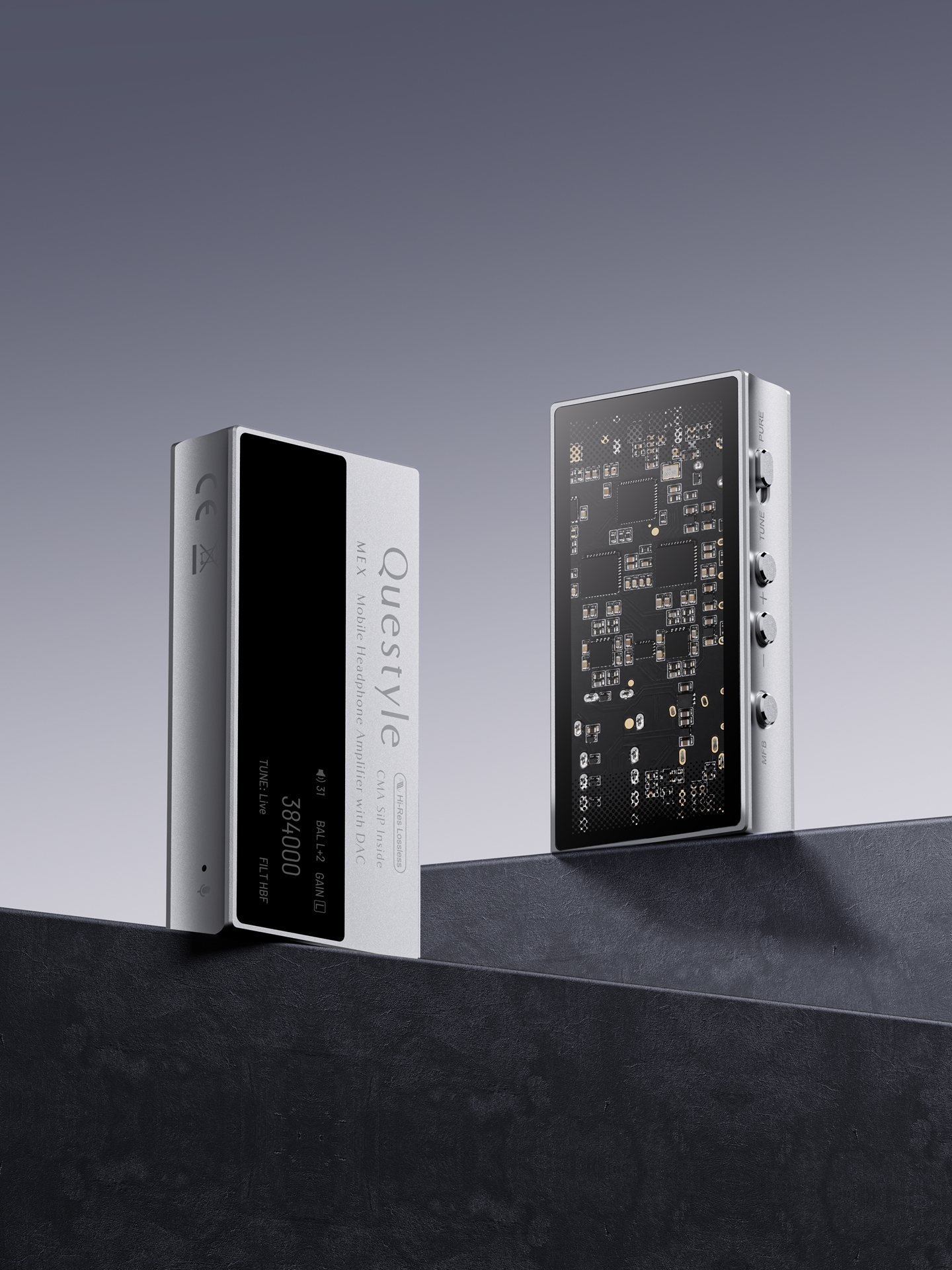 Questyle、ES9219Q×2基とSiPカレントモード搭のポータブルDACヘッドフォンアンプ「ME…