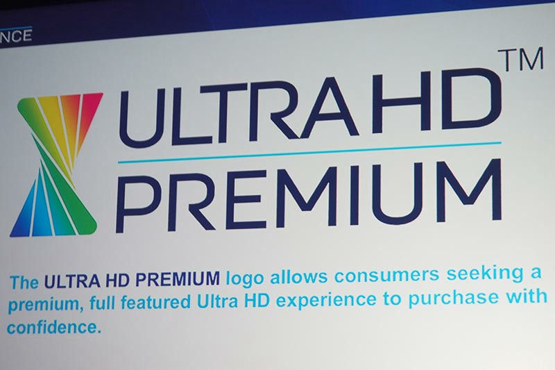 4K/HDRテレビや配信作品を認証するロゴ「Ultra HD Premium」